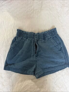 Universal thread size small denim chambray shorts